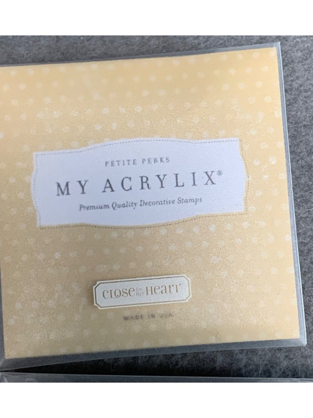 Close To My Heart Premium Decorative Clear Cling Stamps - Petite Perks Set - Picture 5 of 16